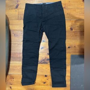 J. Crew 484 Slim Fit Black Chinos